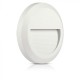 Spot LED etans 2W pentru scari rotund Corp Alb Alb Neutru