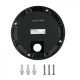 Spot LED etans 2W pentru scari rotund Corp Negru Alb Cald
