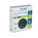 Spot LED etans 2W pentru scari rotund Corp Negru Alb Cald