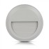 Spot LED etans 2W pentru scari rotund Corp Gri Alb Cald