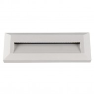 Spot LED etans 3W pentru treapta dreptunghiular Corp Alb Alb Neutru