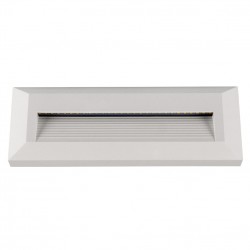 Spot LED etans 3W pentru treapta dreptunghiular Corp Alb Alb Neutru