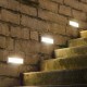 Spot LED etans 3W pentru treapta dreptunghiular Corp Alb Alb Neutru