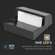 Spot LED etans 3W pentru scari patrat Corp Negru Alb Cald