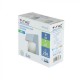 Spot LED etans 3W pentru scari patrat Corp Gri Alb Cald