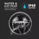 Spot LED etans 3W pentru scari rotund Corp Negru Alb Neutru