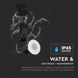 Spot LED smart 10W Dimabil cu Bluetooth rezistent la foc 90 minute IP65