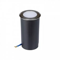 Spot LED etans 1W cu montaj ingropat in pardoseala alb rece