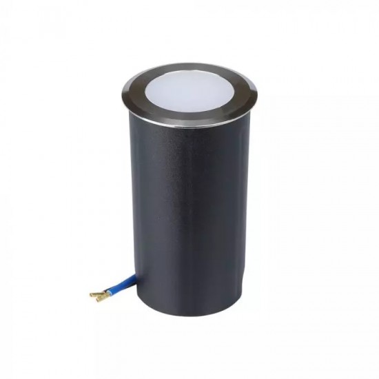 Spot LED etans 1W cu montaj ingropat in pardoseala alb rece