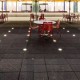 Spot LED etans 15W XGROUND rotund cu montaj ingropat in pardoseala UGR<16 IK09 IP67