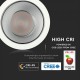 Spot LED orientabil 6W Rotund cu reflector cip CREE 24 de grade Alb Neutru CRI>95 UGR<19