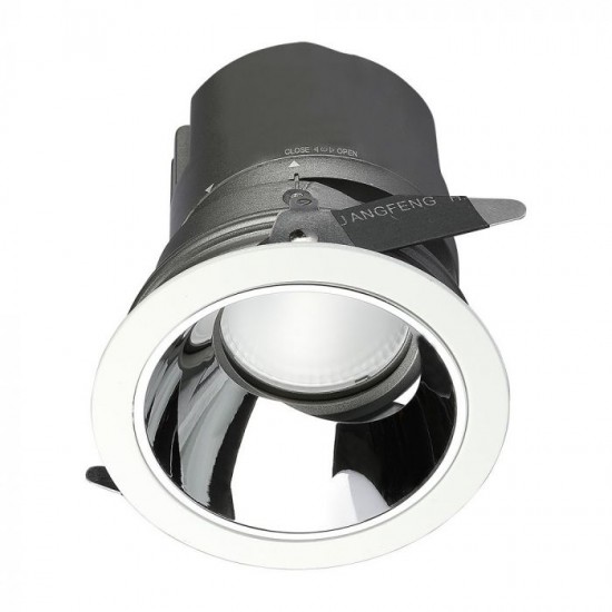 Spot LED orientabil 6W Rotund cu reflector cip CREE 24 de grade Alb Neutru CRI>95 UGR<19