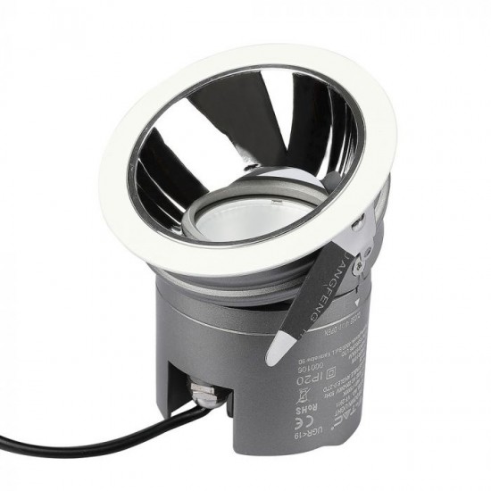 Spot LED orientabil 6W Rotund cu reflector cip CREE 24 de grade Alb Neutru CRI>95 UGR<19