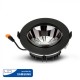 Spot LED orientabil 20W Rotund cip SAMSUNG cu reflector si rama neagra Alb Cald