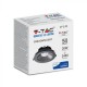 Spot LED orientabil 30W Rotund cip SAMSUNG cu reflector si rama neagra Alb Rece