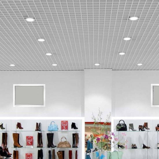 Spot LED 10W orientabil cu CIP SAMSUNG Rotund Alb Rece