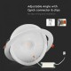 Spot LED 10W orientabil cu CIP SAMSUNG Rotund Alb Rece