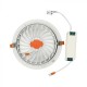 Spot LED 10W orientabil cu CIP SAMSUNG Rotund Alb Rece