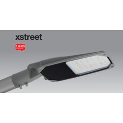 Corp de iluminat stradal LED 70-80W XSTREET corp gri cu unghi reglabil IP65