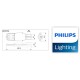 Corp de iluminat stradal LED 27W Philips Ledinaire BRP056 LED35 PSU