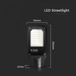Lampa stradala LED 50W corp negru IP65