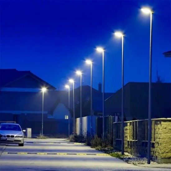 Corp de iluminat stradal LED 100W XALLEY corp gri IP65