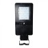 Lampa LED stradala solara 40W cu senzor si telecomanda Alb Rece