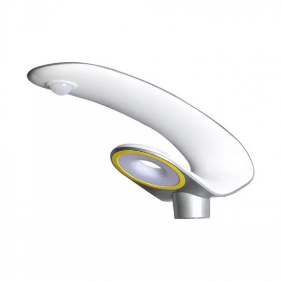 Lampa LED perimetrala solara 20W de gradina cu senzor si telecomanda RF
