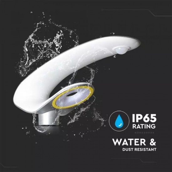 Lampa LED perimetrala solara 20W de gradina cu senzor si telecomanda RF