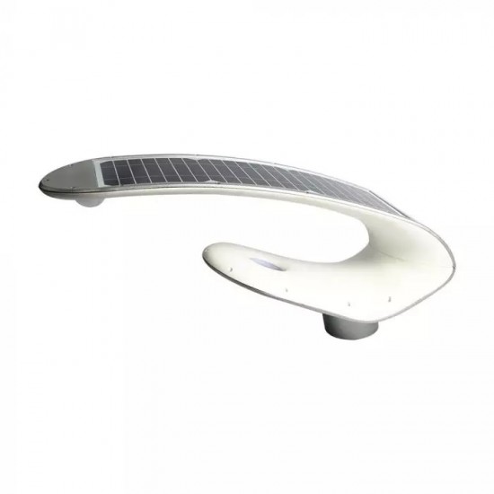 Lampa LED perimetrala solara 20W de gradina cu senzor si telecomanda RF