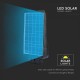 Lampa LED solara stradala 15W cu senzor Alb Neutru