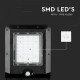 Lampa LED solara stradala 15W cu senzor Alb Neutru