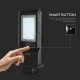 Lampa LED solara stradala 15W cu senzor Alb Neutru