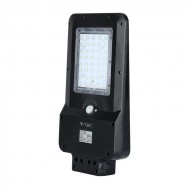 Lampa LED solara stradala 15W cu senzor Alb Neutru