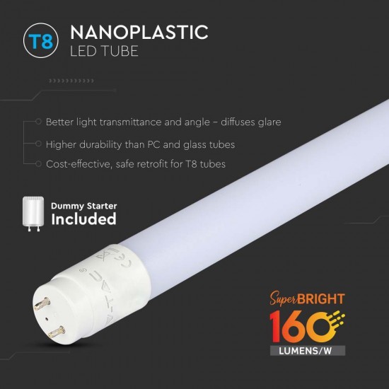 Tub LED T8 12W 120cm 160lm/W Alb Neutru