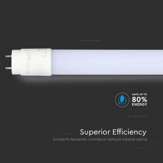 Tub LED T8 18W 120cm G13 cu Cip Samsung High Lumen Alb Neutru
