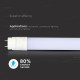 Tub LED T8 20W 150 cm Nano Plastic Alb Rece