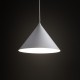 LAMPĂ PANDANTĂ ALBĂ CONO M 1XE27