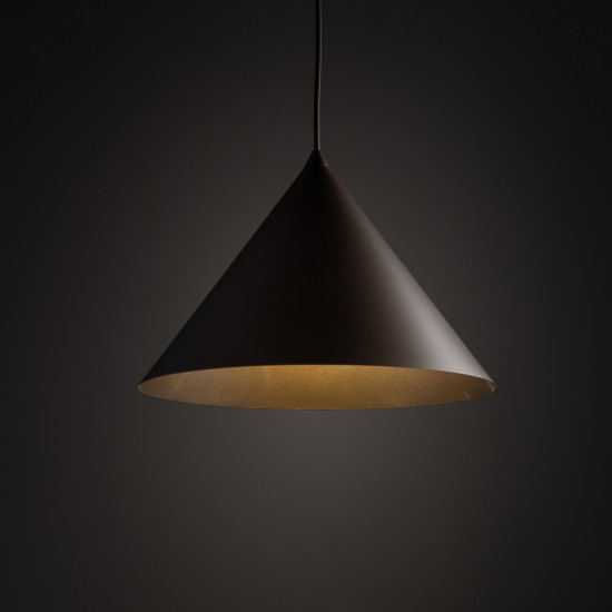 LAMPĂ PANDANTĂ CONO L BROWN 1XE27