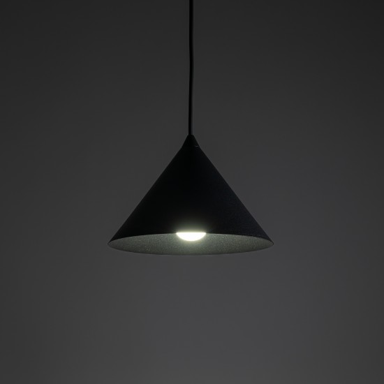LAMPĂ PANDANTĂ NEAGRĂ CONO S 1XE27