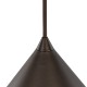 LAMPĂ PANDANTĂ CONO XL BROWN 1XE27