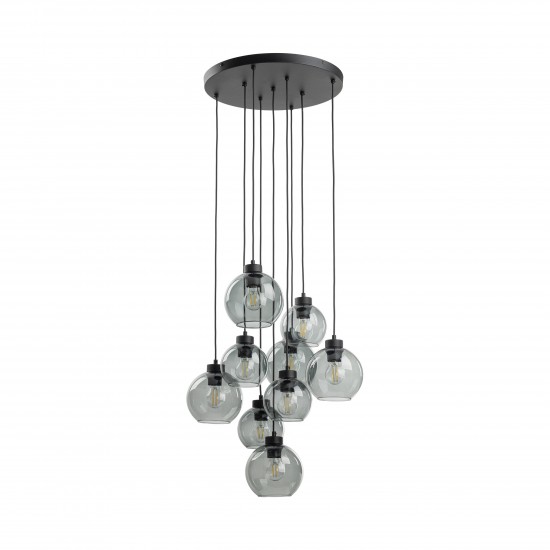 LAMPĂ PANDANTĂ CUBUS GRAPHITE 9 ROȚI