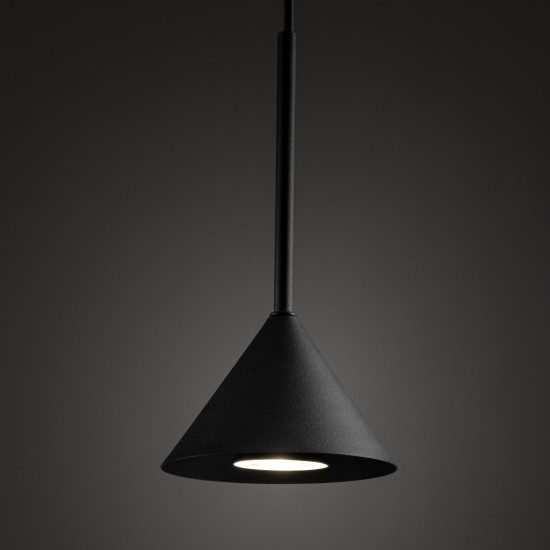 CONO MINI LAMPĂ PANDANTĂ NEAGRĂ 1