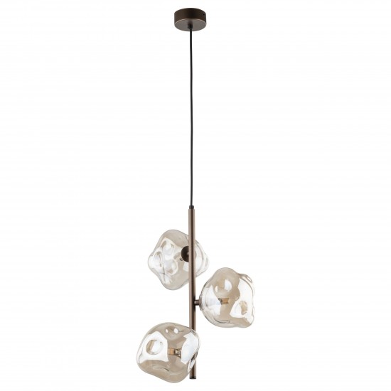 LAMPĂ PANDANTĂ LAVA BROWN 3XG9