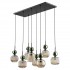 LAMPĂ SUSPENDANTĂ CONIAC SOPHIA GREEN 8XE14