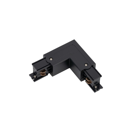 CONECTOR TRASOR CU UNGHI DREPT NEGRU CU TREI CIRCUITE