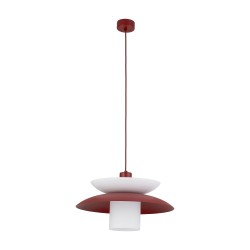 VERADO BURGUND 1 LAMPĂ SUSPENDANTĂ
