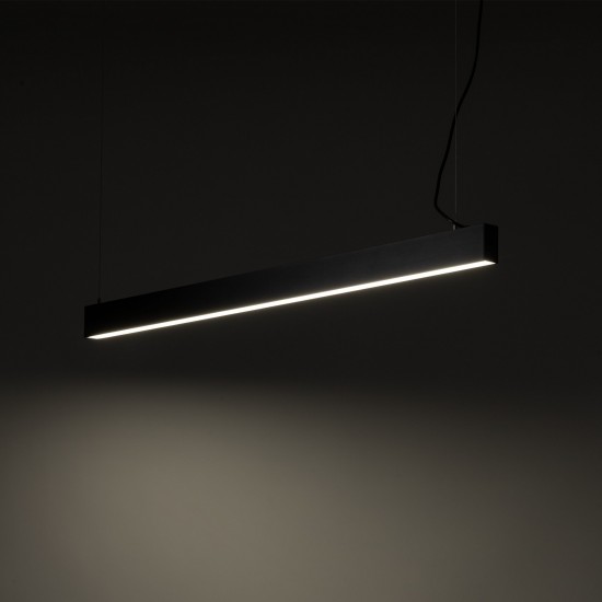LAMPĂ PANDANTĂ CCT NEAGRĂ LUXOASĂ