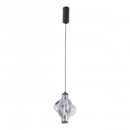 LAMPĂ PANDANTĂ LED NEGRU ELVA 8W