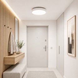 VELIS WHITE LED LAMPĂ DE TAVAN 24W IP54